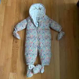 NWT toddler girl GAP ColdControl Max snowsuit 18-24 months